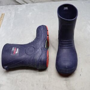 Tingley Unisex M12 W14 Rain Boot Blue Flite Safety Toe Waterproof Rubber Pull On